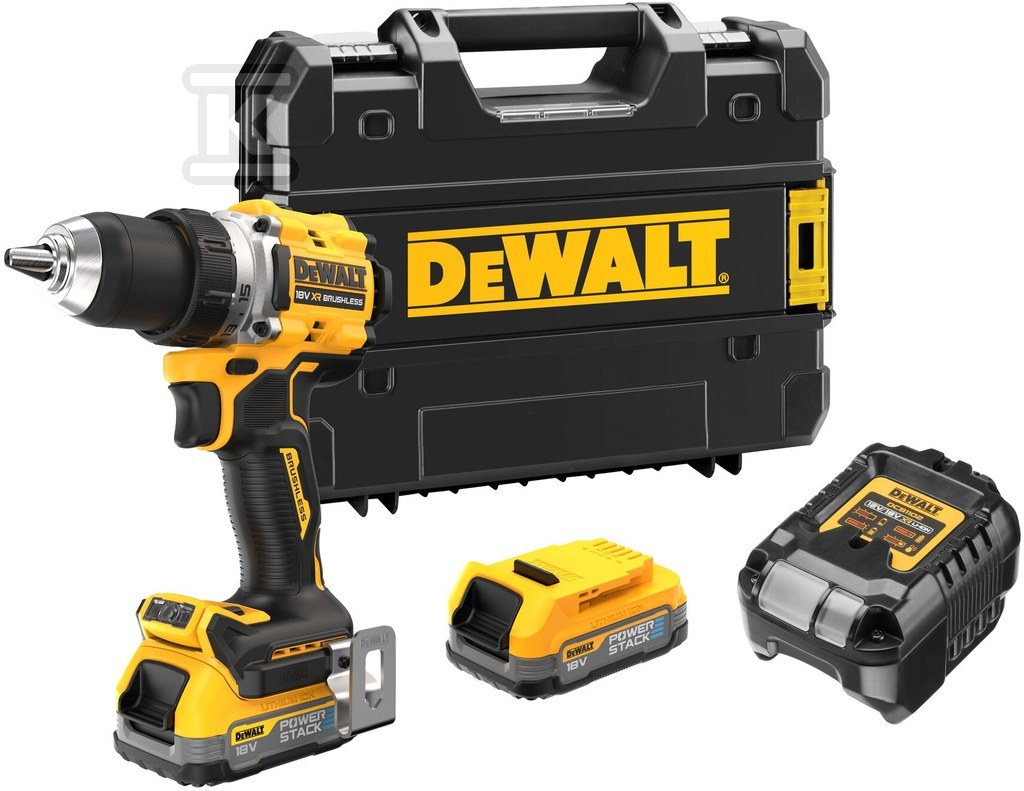 Дриль-шуруповерт DEWALT XR 18V - DCD800E2T-QW
