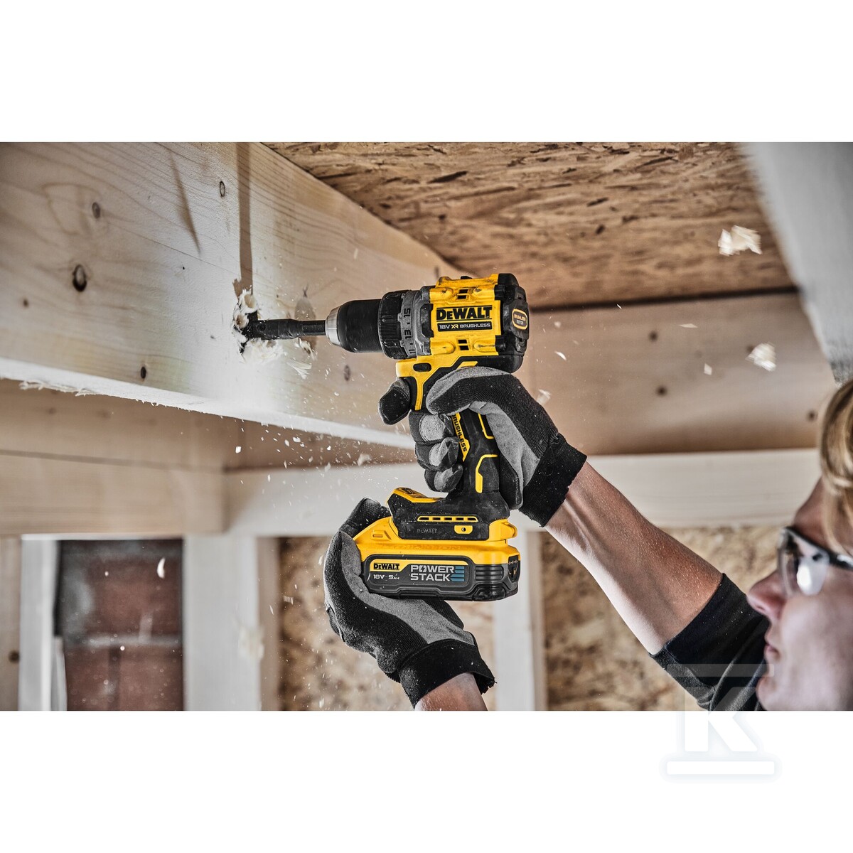 Дриль-шуруповерт DEWALT XR 18V - DCD800H2T-QW