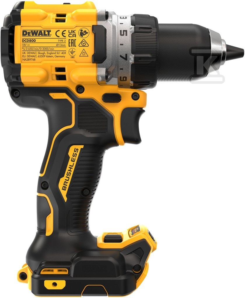 Wiertarko-Wkrętarka DEWALT XR 18V - DCD800NT-XJ