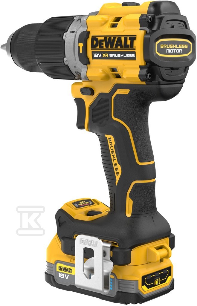 Акумуляторна дриль-шуруповерт з ударом - DCD805E2T-QW