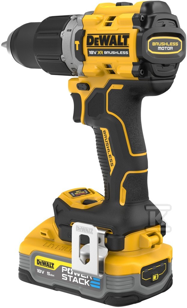 Акумуляторна дриль-шуруповерт з ударом - DCD805H2T-QW