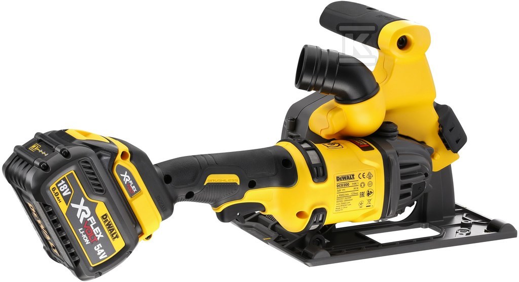 Штроборіз FLEXVOLT DEWALT 54V XR з - DCG200T2-QW