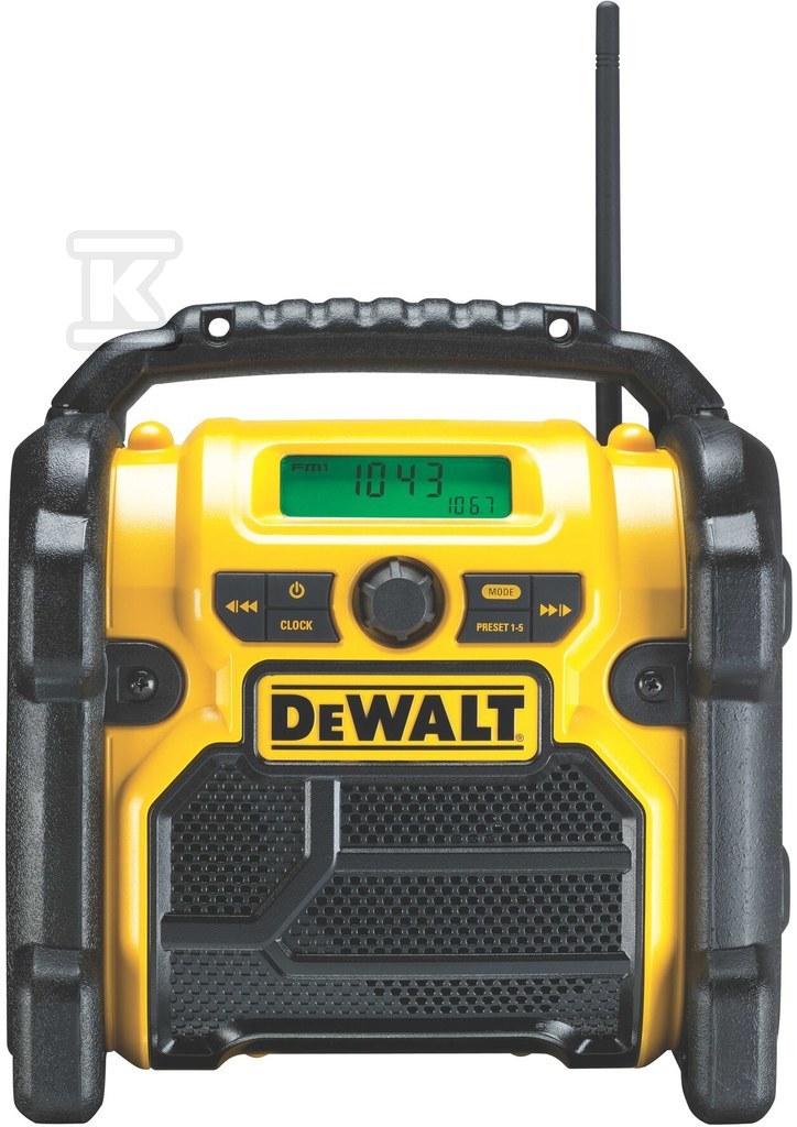 Radio kompaktowe FM/AM 18V XR na - DCR019-QW