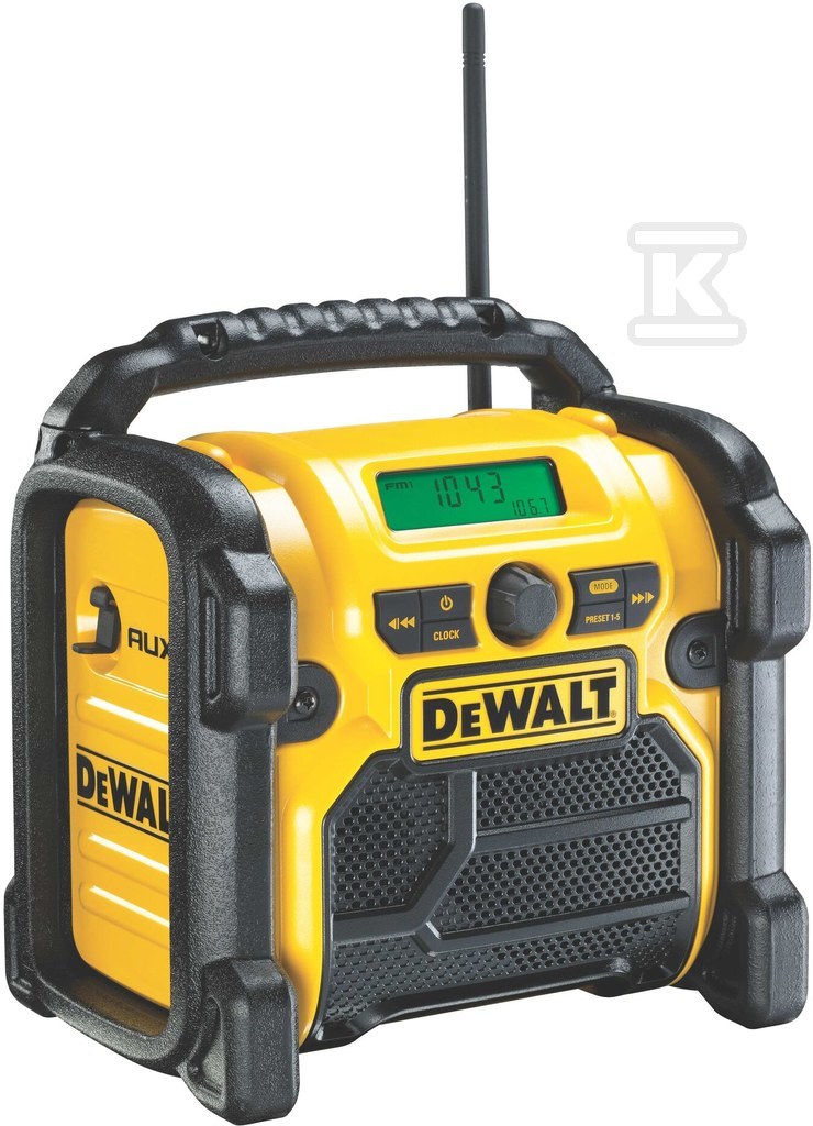 Radio kompaktowe FM/AM 18V XR na - DCR019-QW