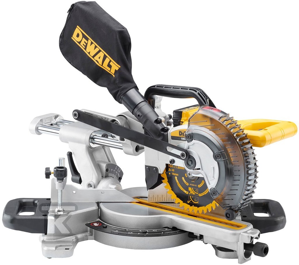 Pilarka ukosowa 184mm DeWalt 18V XR - DCS365N-XJ