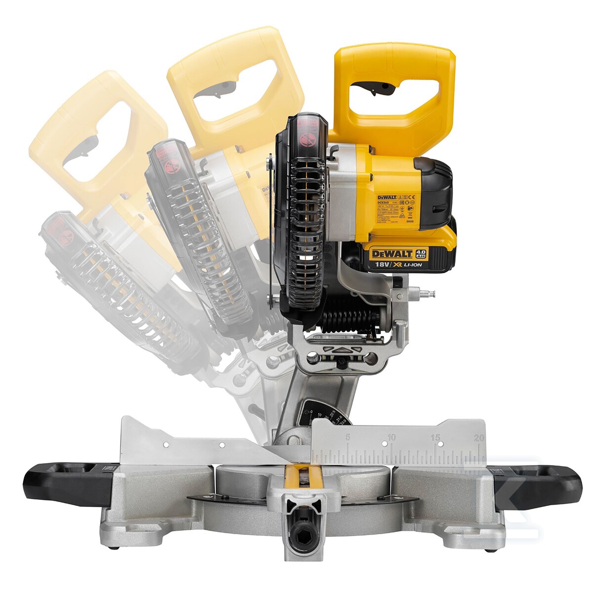 Торцювальна пила 184мм DEWALT 18V XR - DCS365N-XJ