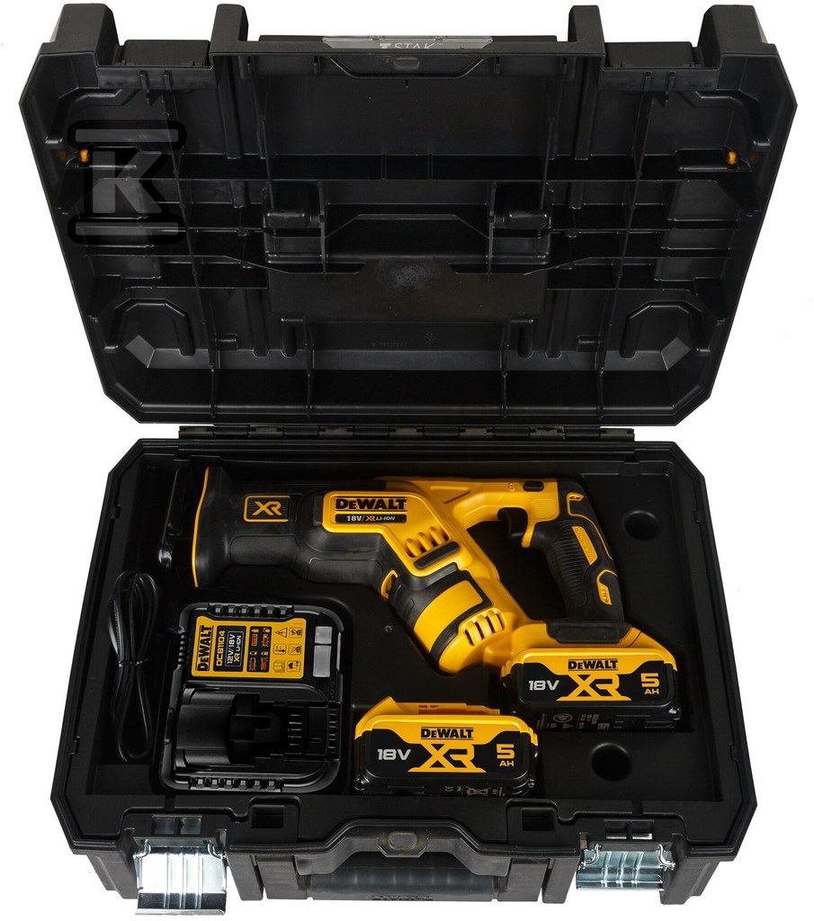 Pilarka szablowa DeWalt 18V XR 2 X 5Ah - DCS367P2-QW