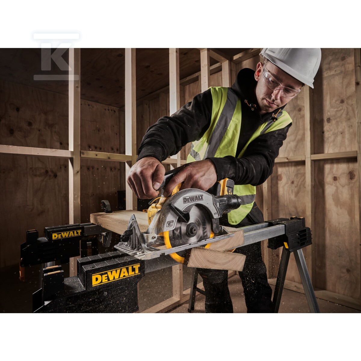 Pilarka tarczowa 165mm DEWALT 18V XR z - DCS565P2-QW