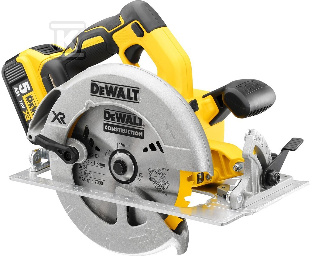 Pilarka tarczowa 165mm DeWalt 18V XR z - DCS570P2-QW