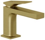 Bateria umywalkowa DECUS Jednouchwytowa 85, zestaw odpływowy PUSH-OPEN, EcoPlus Brushed Gold