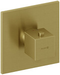 Bateria natryskowa DECUS Podtynkowa z termostatem, bez zaworu odcinającego, do SLIM.BOXX 88022 Brushed Gold