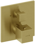 Bateria natryskowa DECUS Podtynkowa z termostatem, do SLIM.BOXX 88022 Brushed Gold