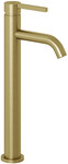 Bateria umywalkowa NOVA FONTE PURA jednouchwytowa, wys. 275 mm, Brushed Gold