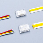 Szybkozłączka do taśm LED CCT 3PIN COB IP20 PCB 10MM taśma złącze do przewodu