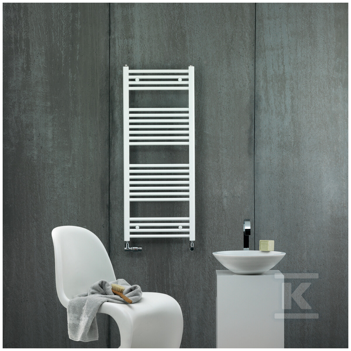 Радіатор Aura PBTN-120-075/ RAL 9016 - PBTN-120-075