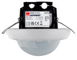 Czujnik ruchu korytarze hotelowe 360° FC biały IP23 40m 1Kanał PD4N-1C-C-FC