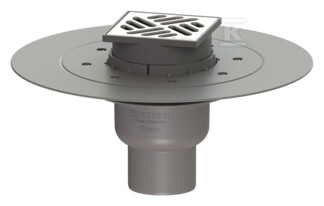 Wpust Classic, DN 70, odpł. pion., z - 40270.90
