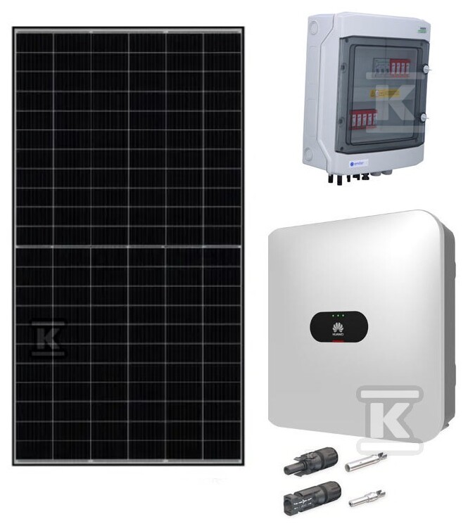 Zestaw fotowoltaiczny 10kW (Panel PV - HUA JAS 500WP/10 KW