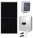 Zestaw fotowoltaiczny 10kW (Panel PV 500W JA Solar cały czarny, Falownik Hybrydowy trójfazowy Huawei 10kW, Rozdzielnica DC/AC hermetyczna, Złączki MC4) gwarancja 12 lat na panele