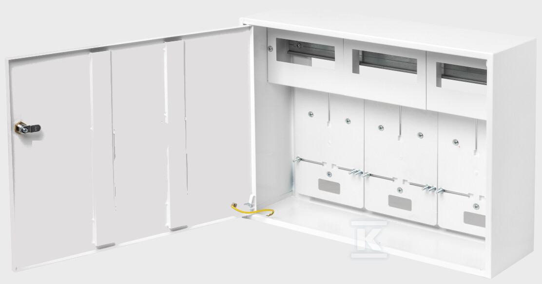Switchboard N/T meter 3x1F full door - RU-S-3L-18"Z"
