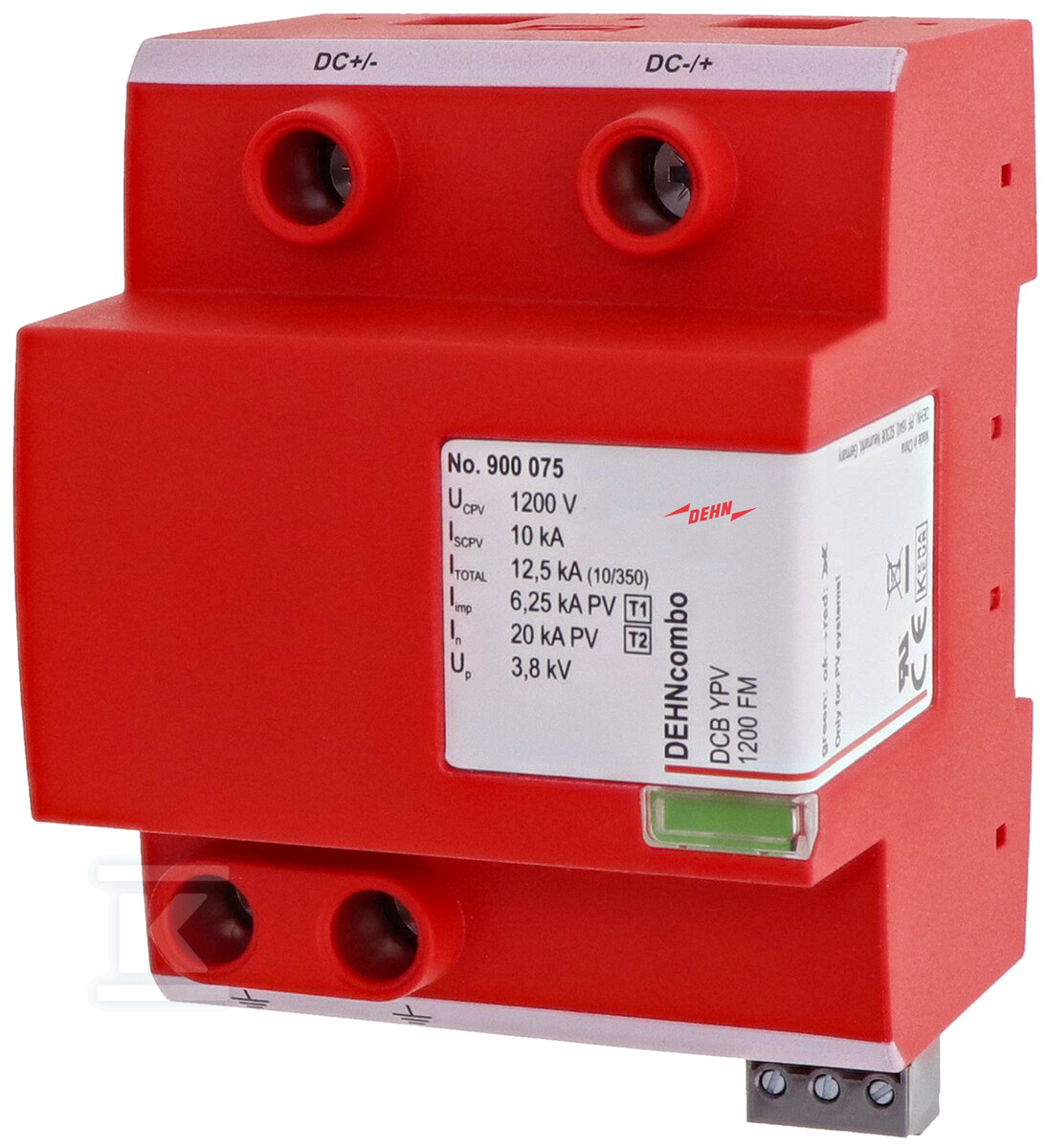 PV surge arrester DEHNcombo YPV 1200 FM - 900075