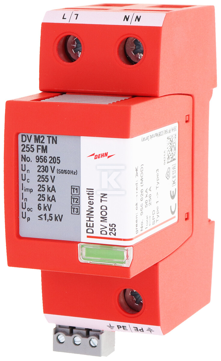 DEHNventil M2 TN 255 FM surge arrester - 956205