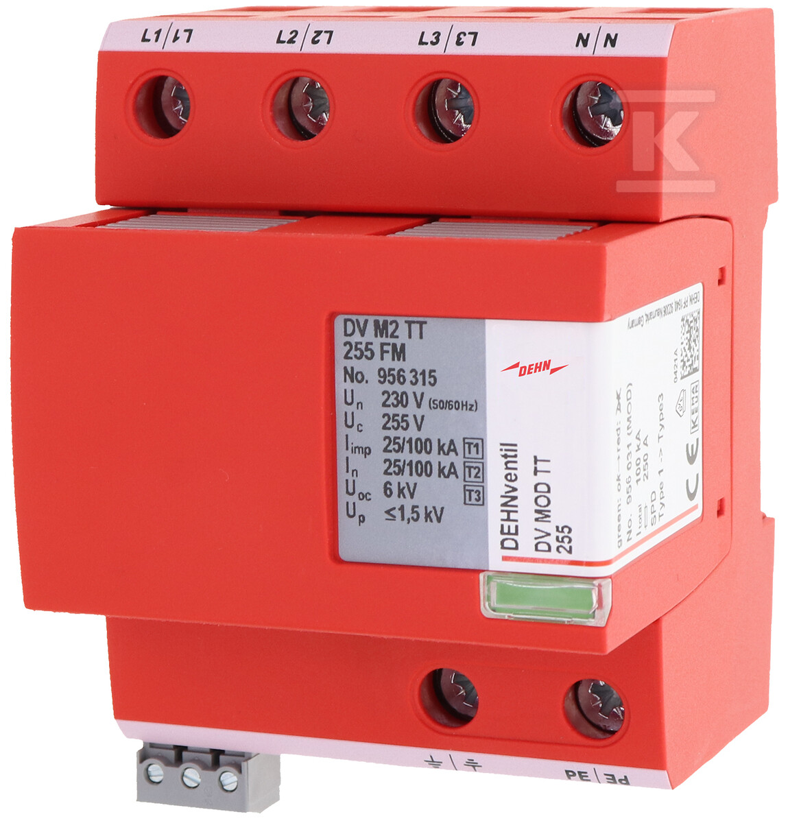 DEHNventil M2 TT FM surge arrester Type - 956315