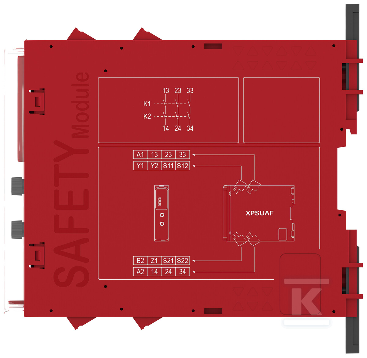 Модуль безпеки ЗСУ Preventa Cat.4 24V - XPSUAF13AP