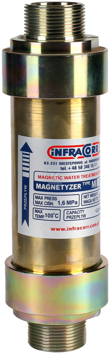 Magnetizér MI-0, 1 1/4" (5/4") GZ - MI-0 DN32