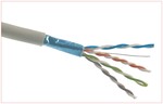 Počítačový kabel FTP 4x2x24 kat.5E AWG drát (F/UTP) /305m/