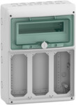 Rozdzielnica natynkowa Mureva (dawna Kaedra) IP65 do gniazd gMRV-1-12+1-NT-T/11 3 otwory 103x225mm