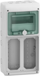 Rozdzielnica natynkowa Mureva (dawna Kaedra) IP65 do podłączenia gniazd gMRV-1-8-NT-T/10 2 otwory 103x225mm