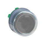 Cabeça de botão de proteção saliente Harmony XB5 preta de plástico
