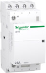 Модульний контактор, Acti9 iCTK50-25-40-230 25A 4NO 50Hz 220/240 VAC, без можливості розширення за допомогою допоміжних контактів