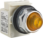 Dioda sygnalizacyjna LED pomarańczowa, 110/120V AC, BA9s