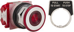 Przycisk 600V AC, 10A, O30 mm, T/K