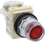 Przycisk kryty 600V AC, 10A, O30