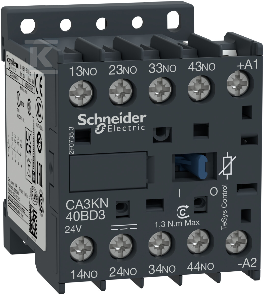 Мініатюрний допоміжний контактор, TeSys - CA3KN40BD3