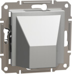 Wypust kablowy bez ramki, aluminium, Asfora