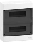 Tablero Easy9 EU N/T puertas transparentes 2/24