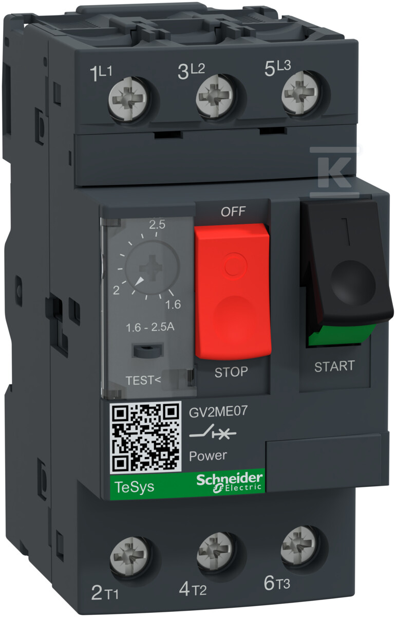 Motor circuit breaker GV2ME..AP - GV2ME07AP