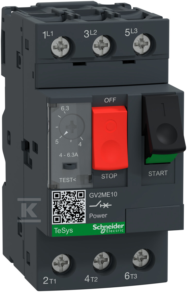 Motor circuit breaker GV2ME..AP - GV2ME10AP