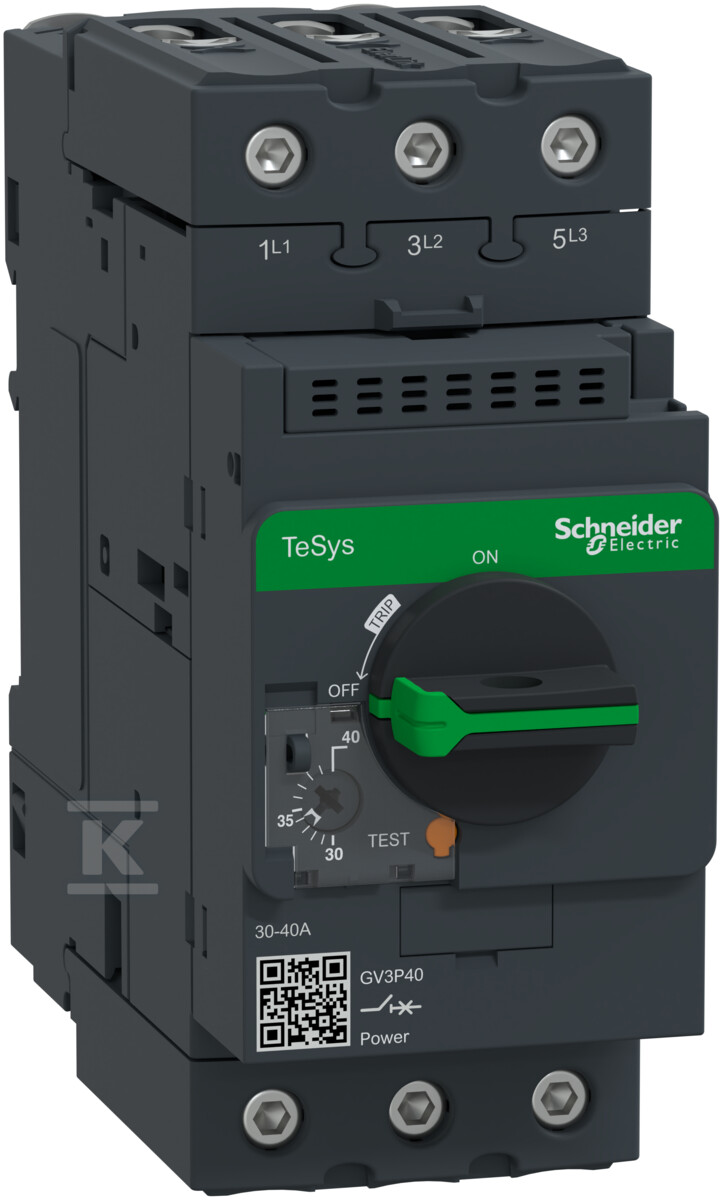 Magnetischer Motorschalter TeSys GV3L, - GV3P40