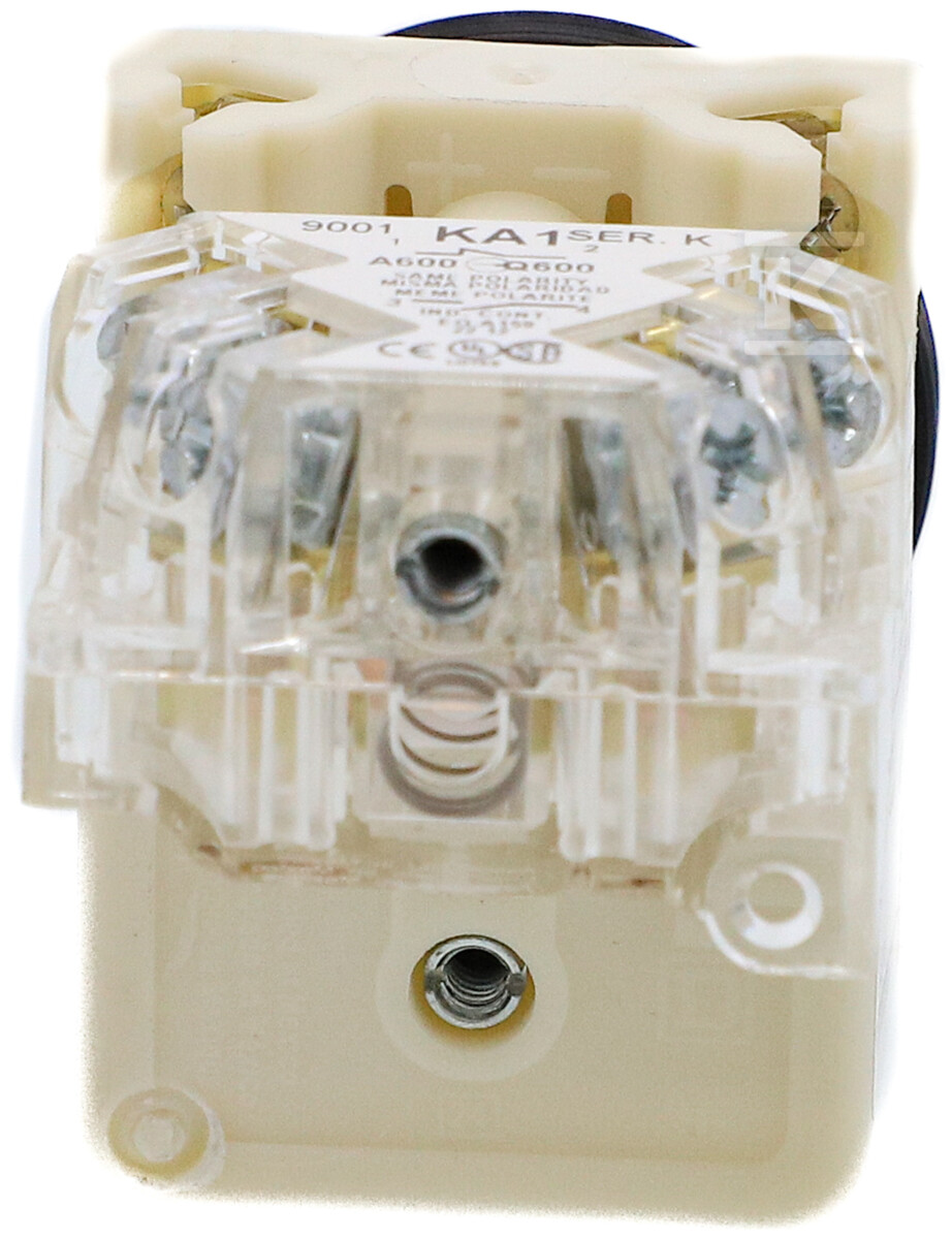 Przycisk kryty 600V AC, 10A, O30 - 9001K1L38LRRH13