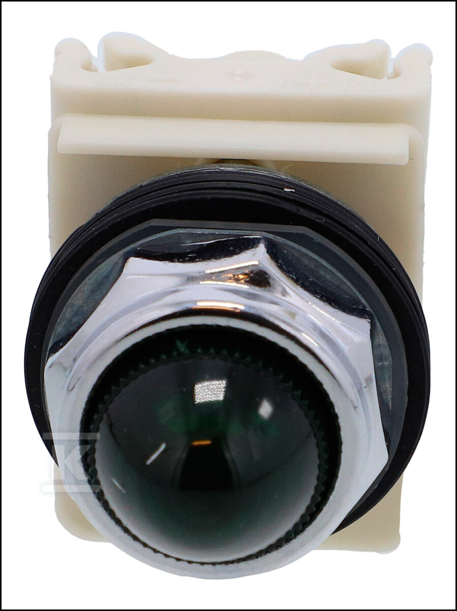 Wskaźnik świetlny, 30mm, Zielony, - 9001KP40G9
