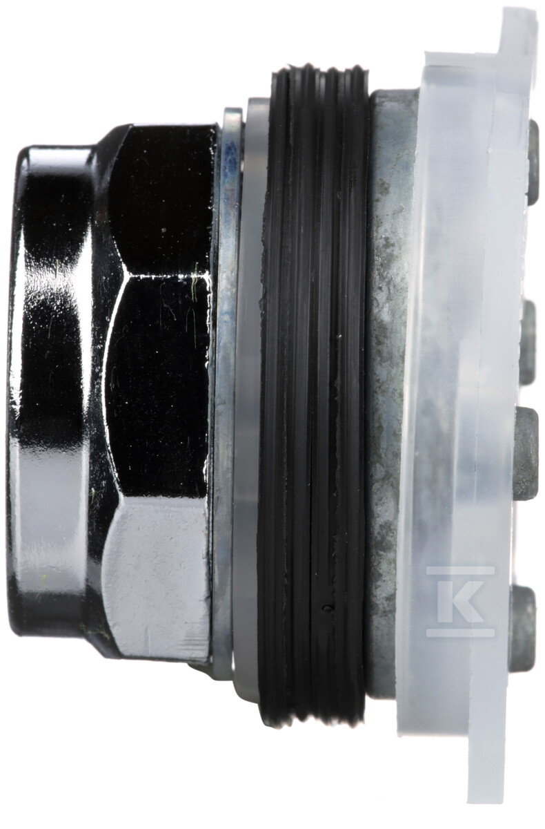 Przycisk kryty, O30, czerwony, 2 - 9001KR1R