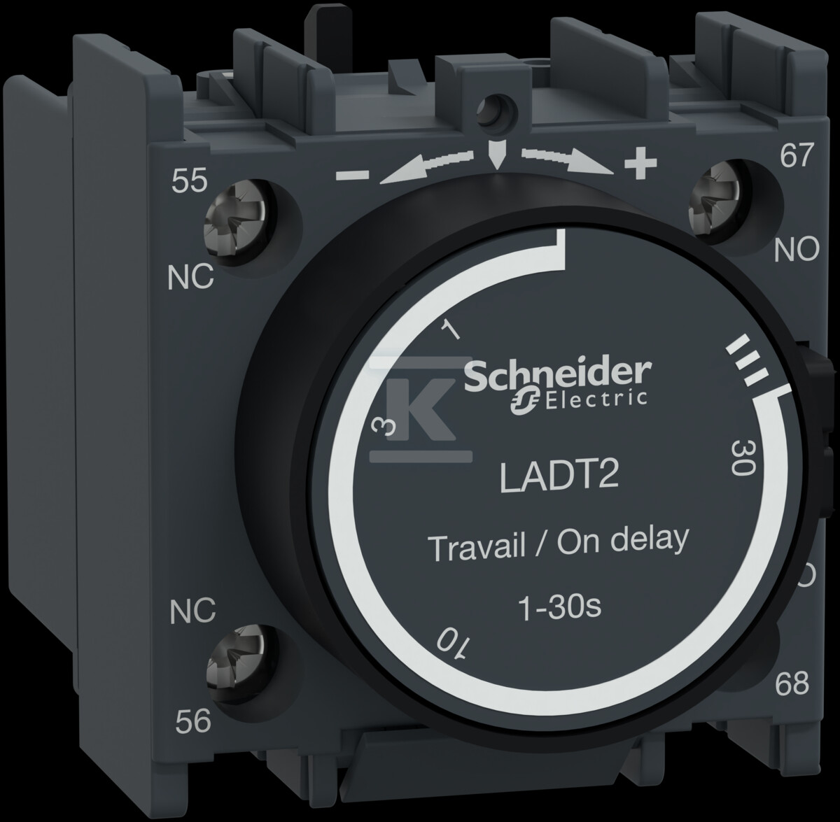 Leading auxiliary contact block 0.1-30s - LADT2