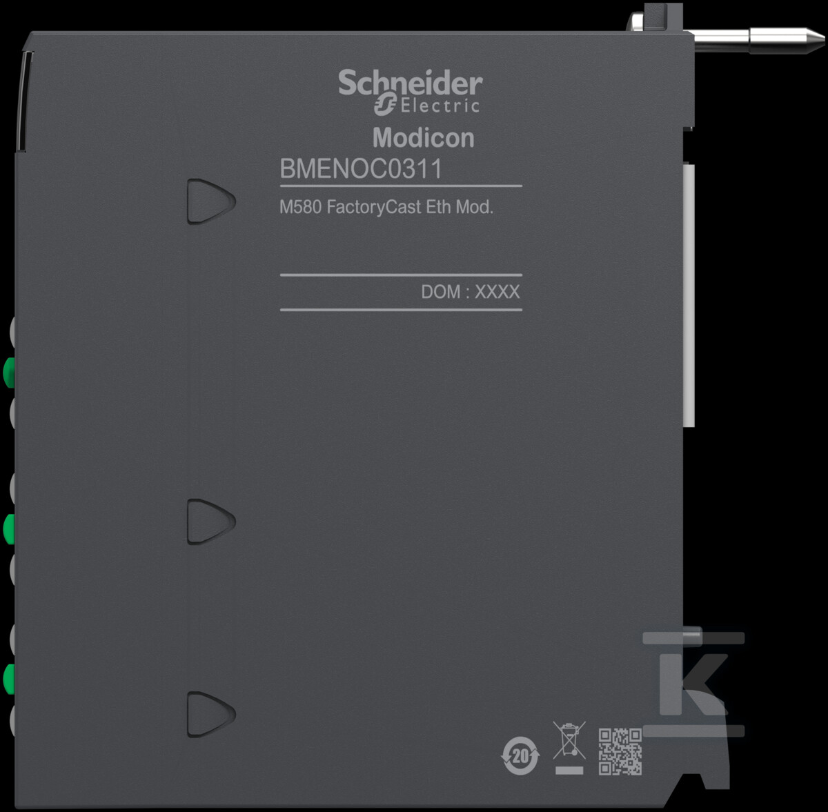 Moduł komunikacyjny Ethernet, 3 porty - BMENOC0311
