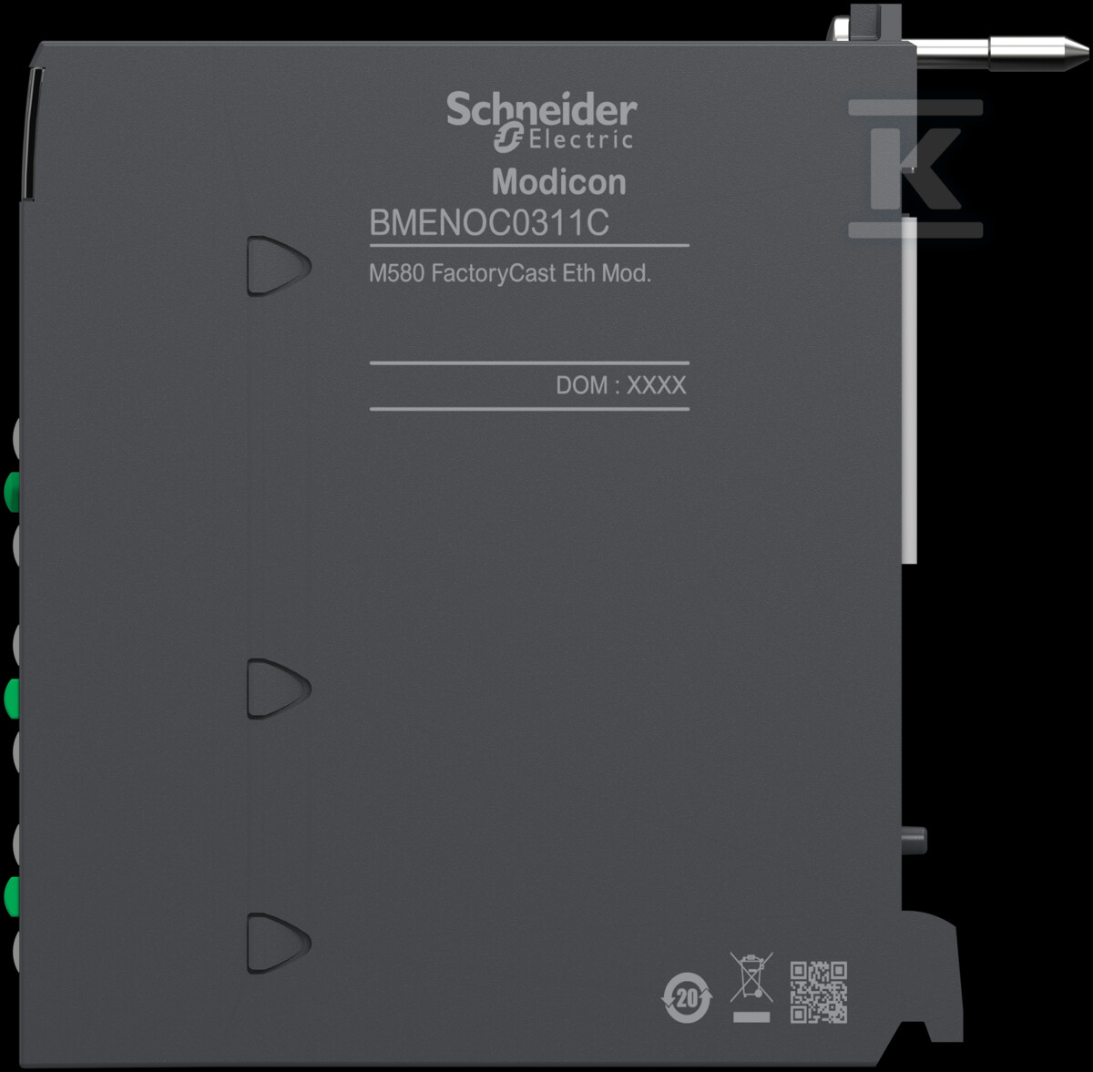 Moduł komunikacyjny Ethernet, 3 porty - BMENOC0311C