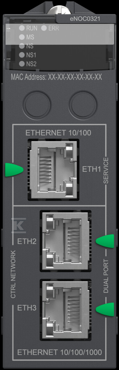 Moduł komunikacyjny Ethernet, 3 - BMENOC0321